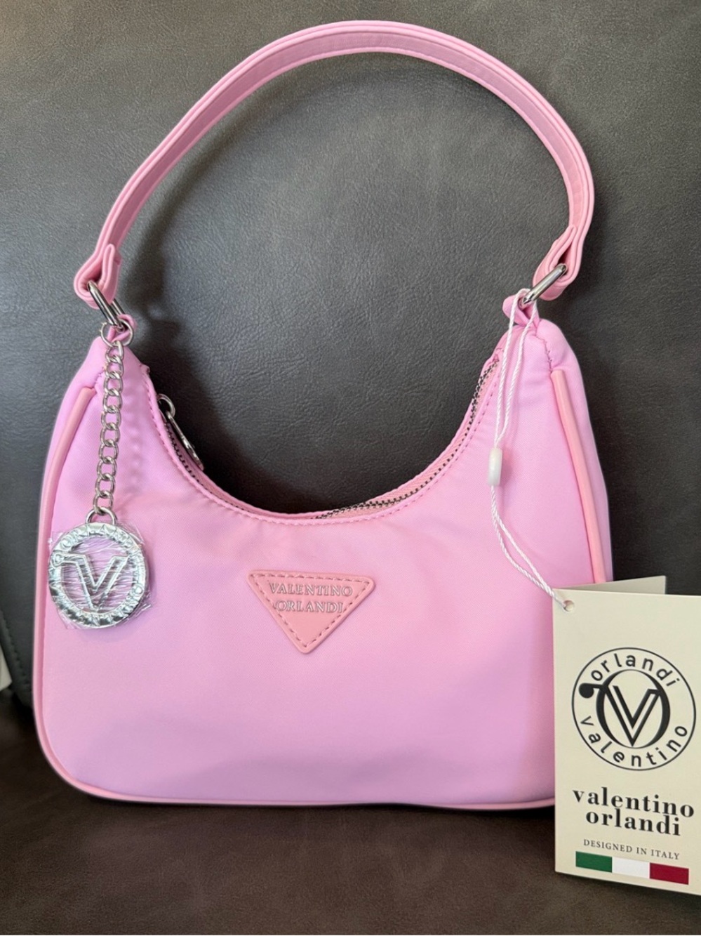 Valentino Orlandi Pink Shoulder Bag